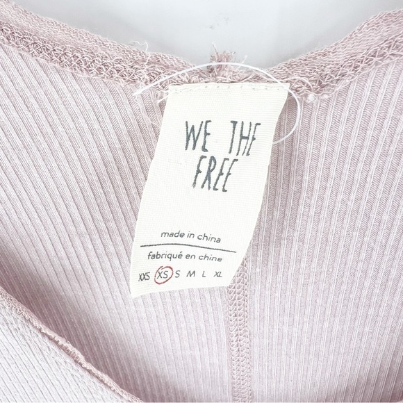 ✅ FREE PEOPLE WE the Free Tangerine Tunic Top Pink Oversized Size X-Small - Picture 4 of 7
